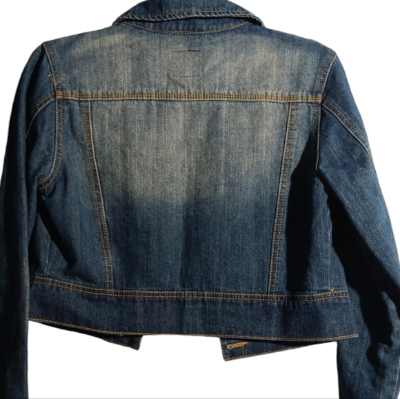 Highway Jeans Dark Blue Kids JEAN JACKET SZ Medium - Picture 4 of 10